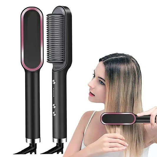 Hair Straightening Hot Brush