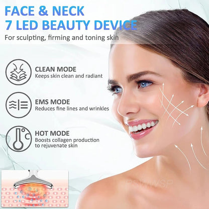 Electric Face and Neck Massager